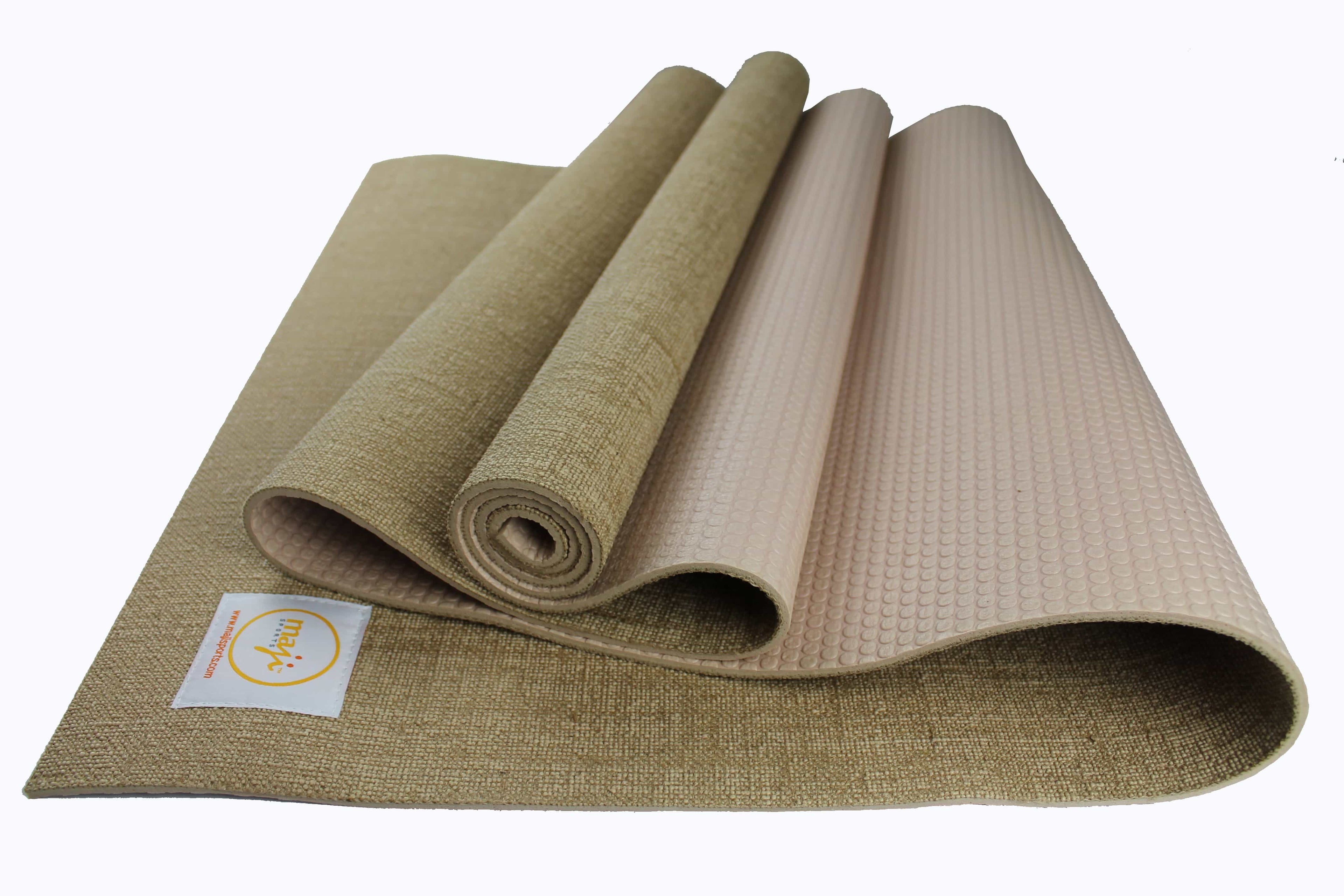 Jute Premium ECO Fitness, pilates, Yoga Mat + Muscle recovery Bundle