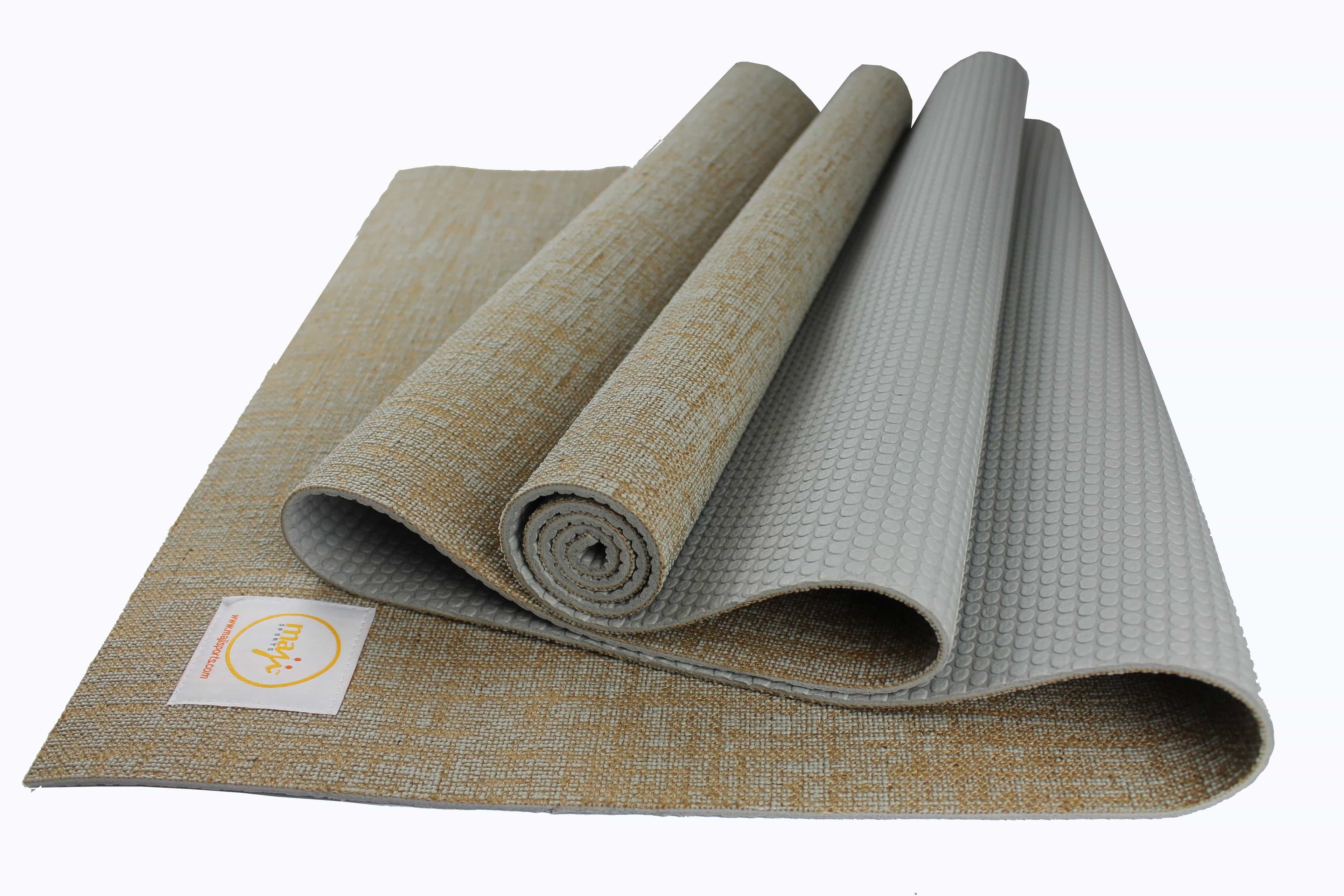 Jute Premium ECO Fitness, pilates, Yoga Mat + Muscle recovery Bundle