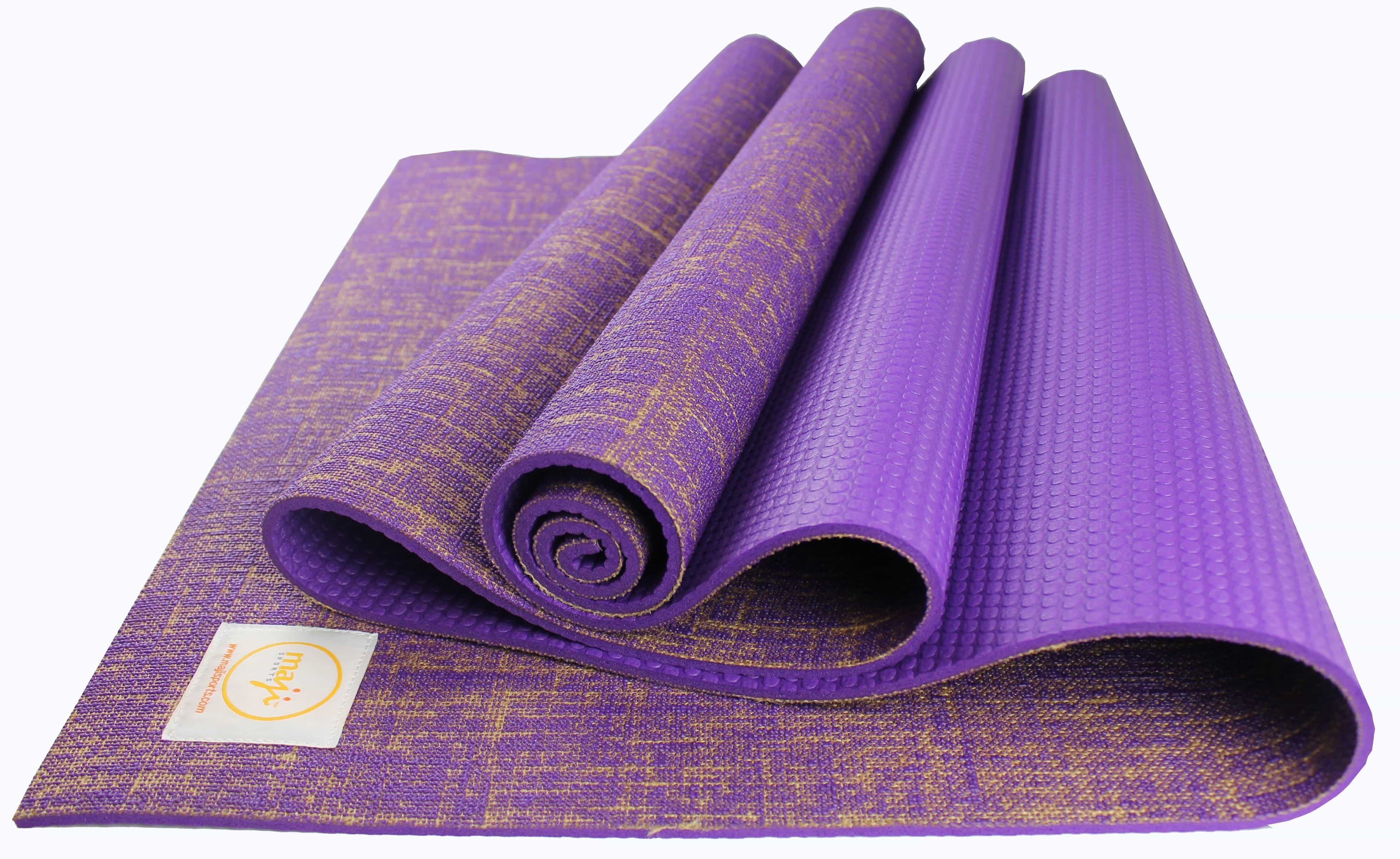 Jute Premium ECO Fitness, pilates, Yoga Mat + Muscle recovery Bundle