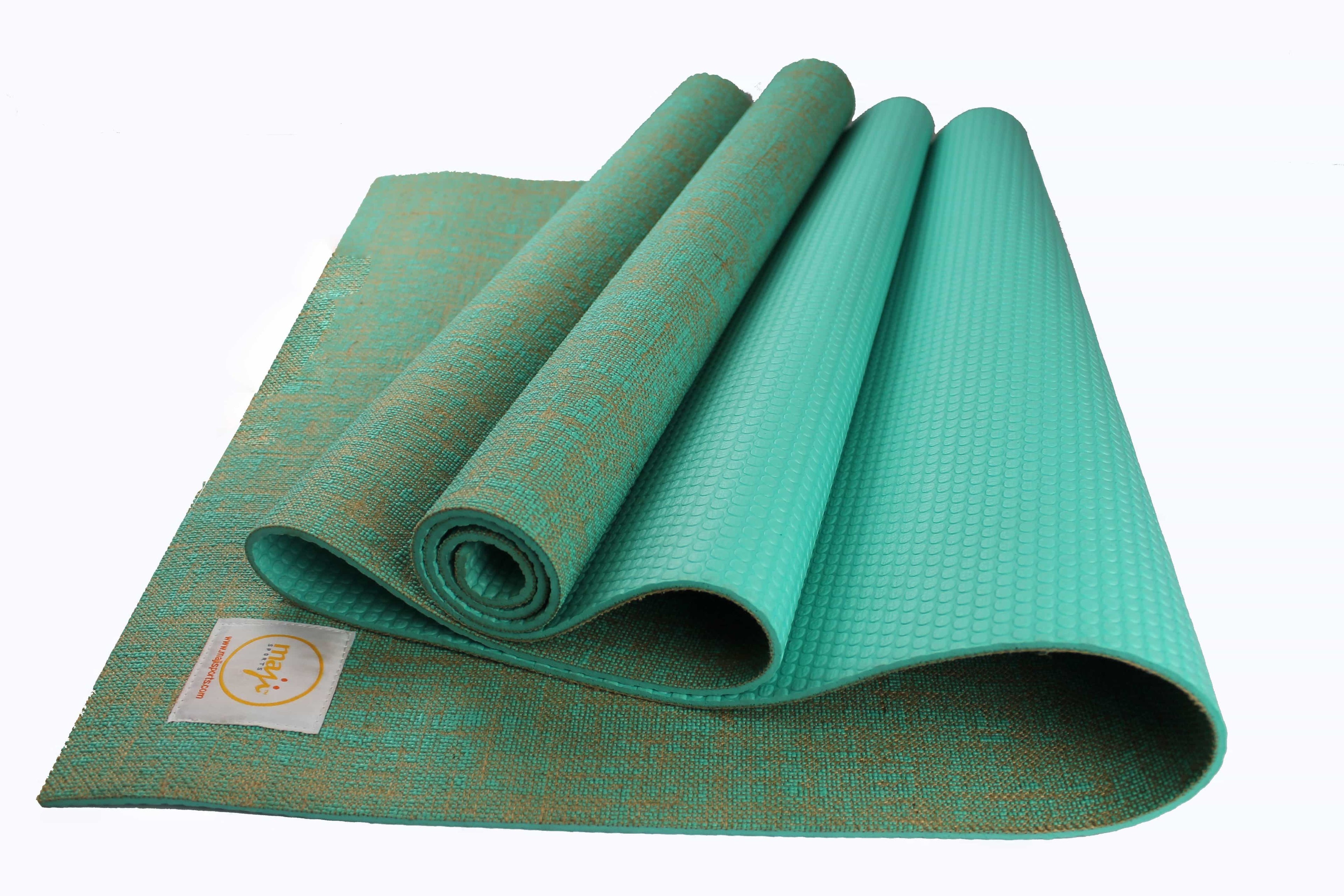 Jute Premium ECO Fitness, pilates, Yoga Mat + Muscle recovery Bundle