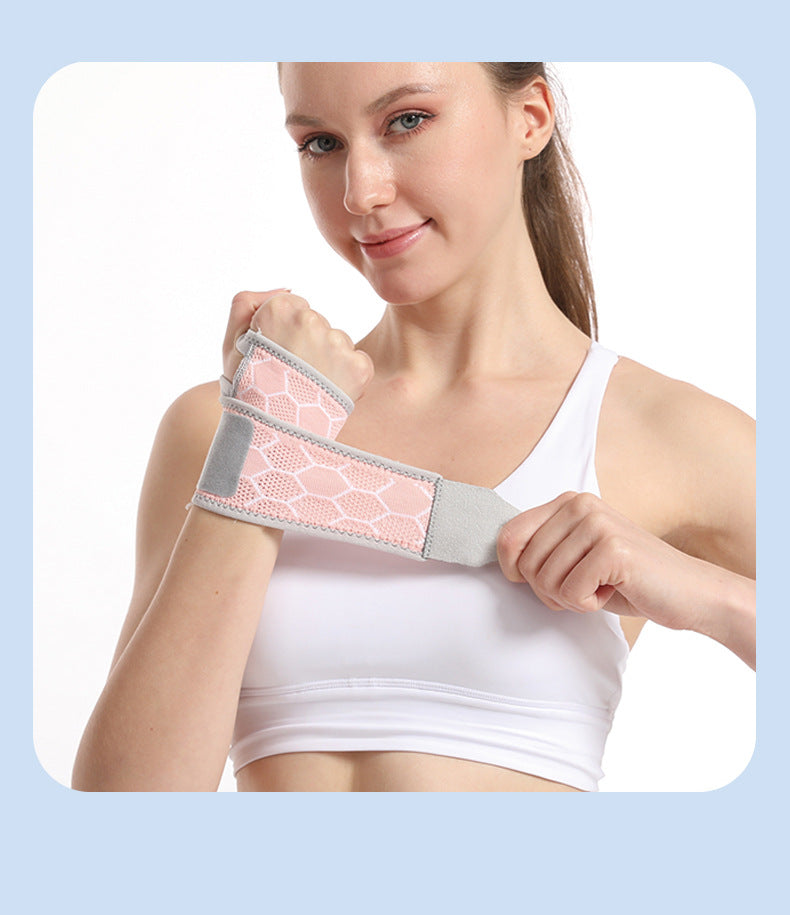 NNEDSZ 2 Pairs Grey Breathable Sports Wrist Support Wrap - Fitness Gym Wristband for Badminton & Injury Prevention