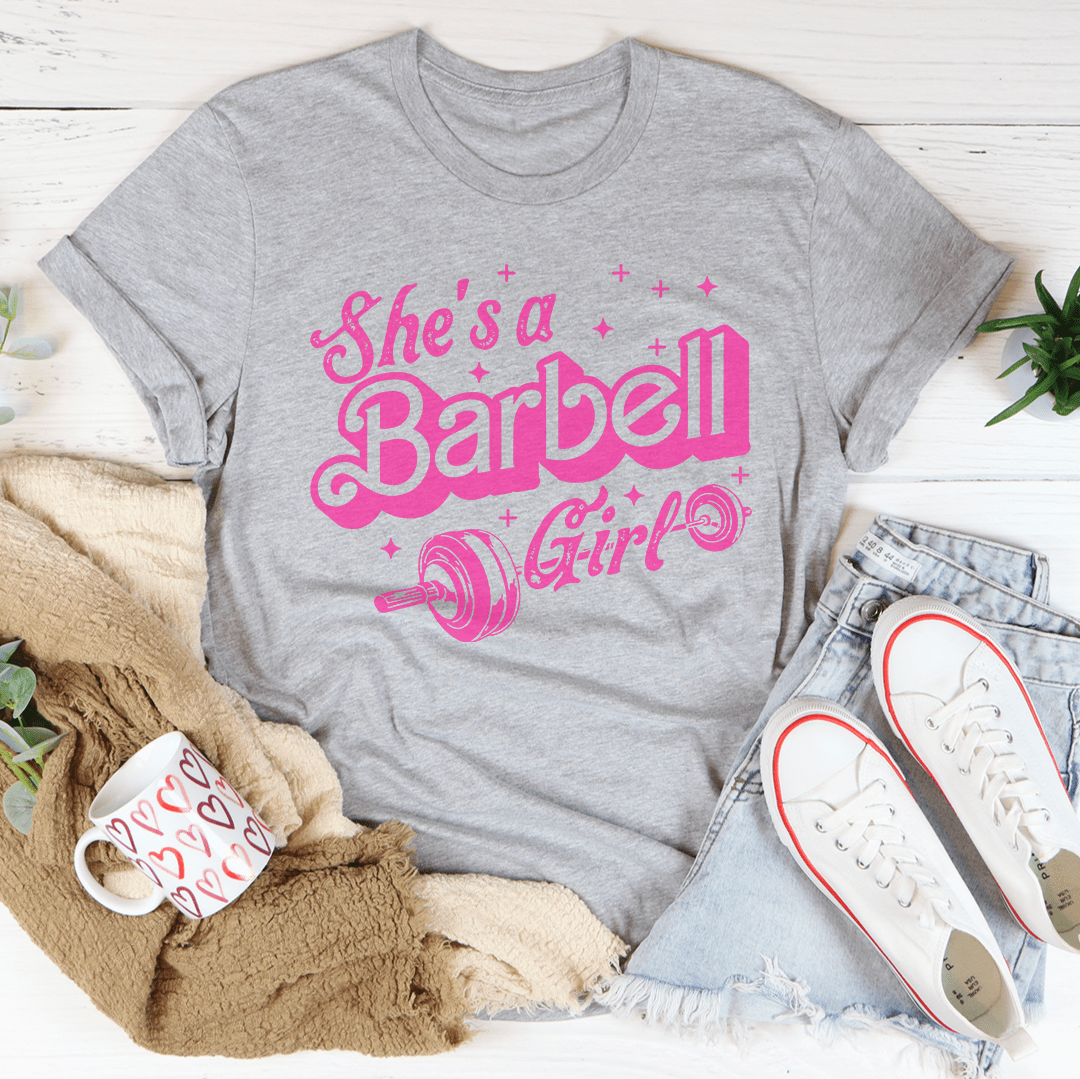 She's A Barbell Girl Tee